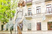 Балеринка в Киеве.