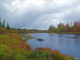 Река Бахта в верховьях