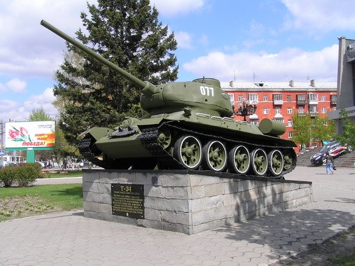 Т-34 у КРК.