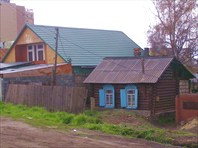 Частный сектор Новосибирска.