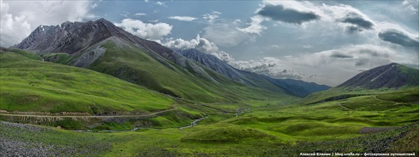 Прощальный взгляд на долину Восточного Каракола