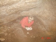 В самом длинном гроте, ведущем на обзорную площадку-Сикияз-Тамакский пещерный комплекс
