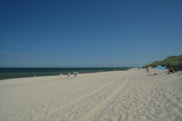 Пляж в Ниде
