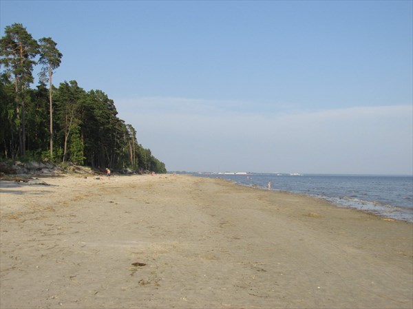 Пляж в Пярну