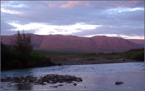 Типа, ночное фото, закат