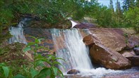 Водопад на Левом Тайгише