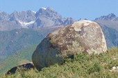 Камень на горе, близь Ч-А