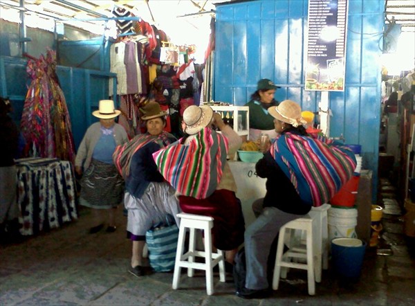 Рынок в Куско