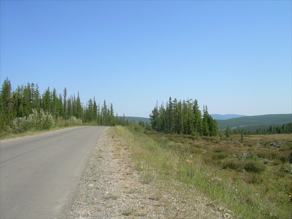 08. Вид с перевала на север.