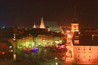 Ночная Варшава