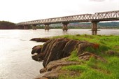 53 Мост через Ангару, начало похода