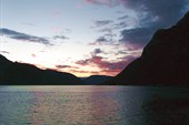 Закат над Aurlandsfjord
