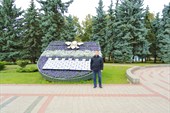 На центральной площади Даугавпилса