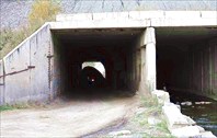 Фото 10. Стог ползет через тоннель