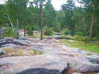 Вот такое вот пологое левое плечо Шихана-гора Шихан