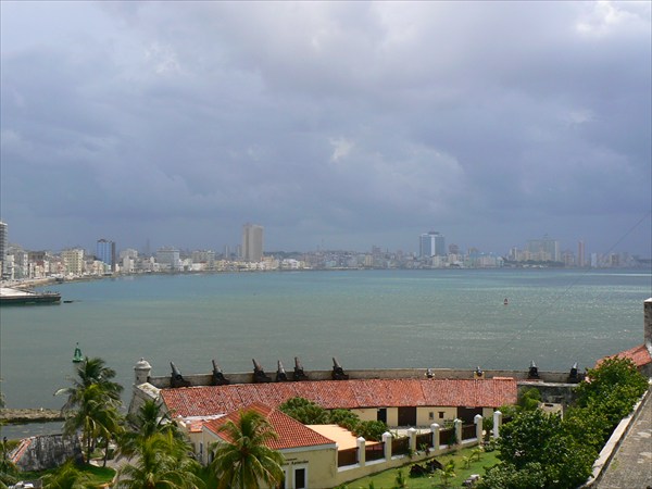 Вид на набережную (малекон) Гаваны 