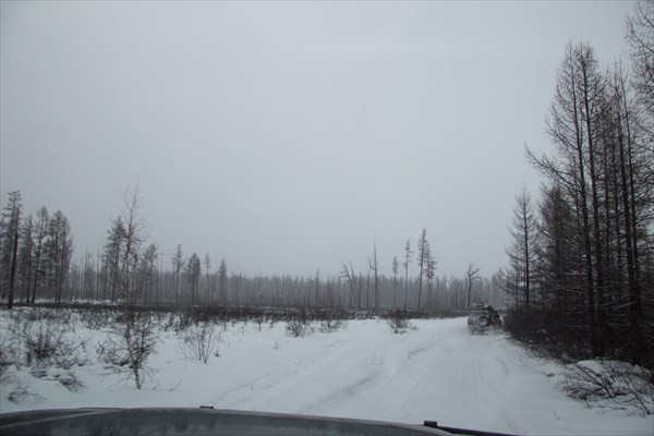 Зимник на Чазылар