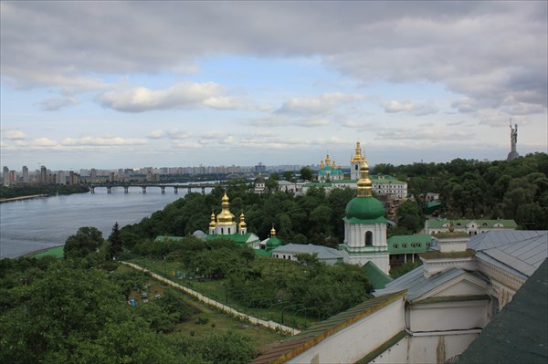 Киев панорама от лавры
