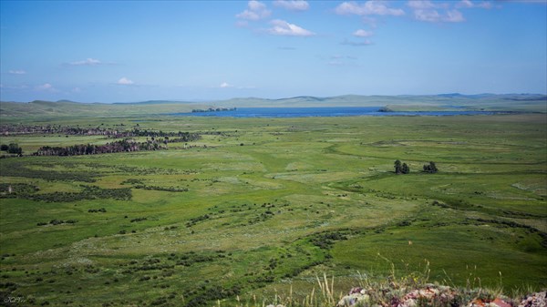 Озеро Фыркал с г. Абыяххая