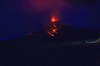 на фото: Лавовые потоки вулкана Кизимен
