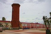 Бывшая водонапорная башня на Соборной площади