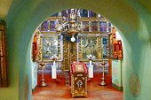 Внутри Георгиевской церкви