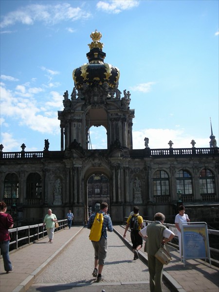 Наши в Дрездене
