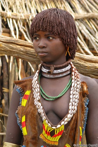 Девушка племени Хамер (третья жена)