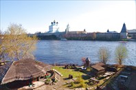 Псков - вид с Ольгинского моста