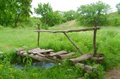 У Валентиновского водопада в г. Ровеньки.