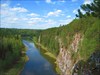 на фото: Р.чусовая. Вид с камня Высокий