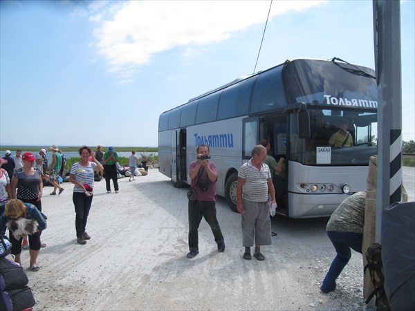 Приехали на косу Чушка