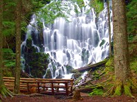 Ramona-Falls-Oregon3-водопад Рамона