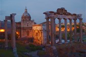 Вид на Римский Форум с Капитолийского холма