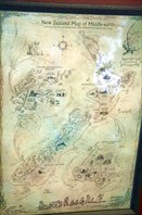 Карта Средиземноморья в Weta Cave