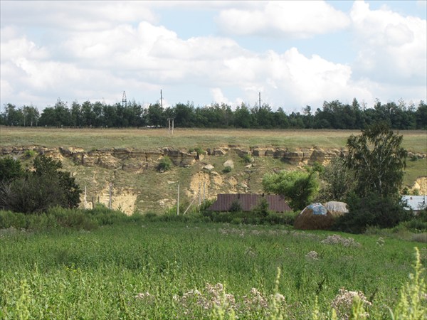Вид из деревни Весёлая