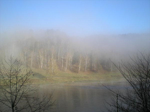 Утро  на реке Ай