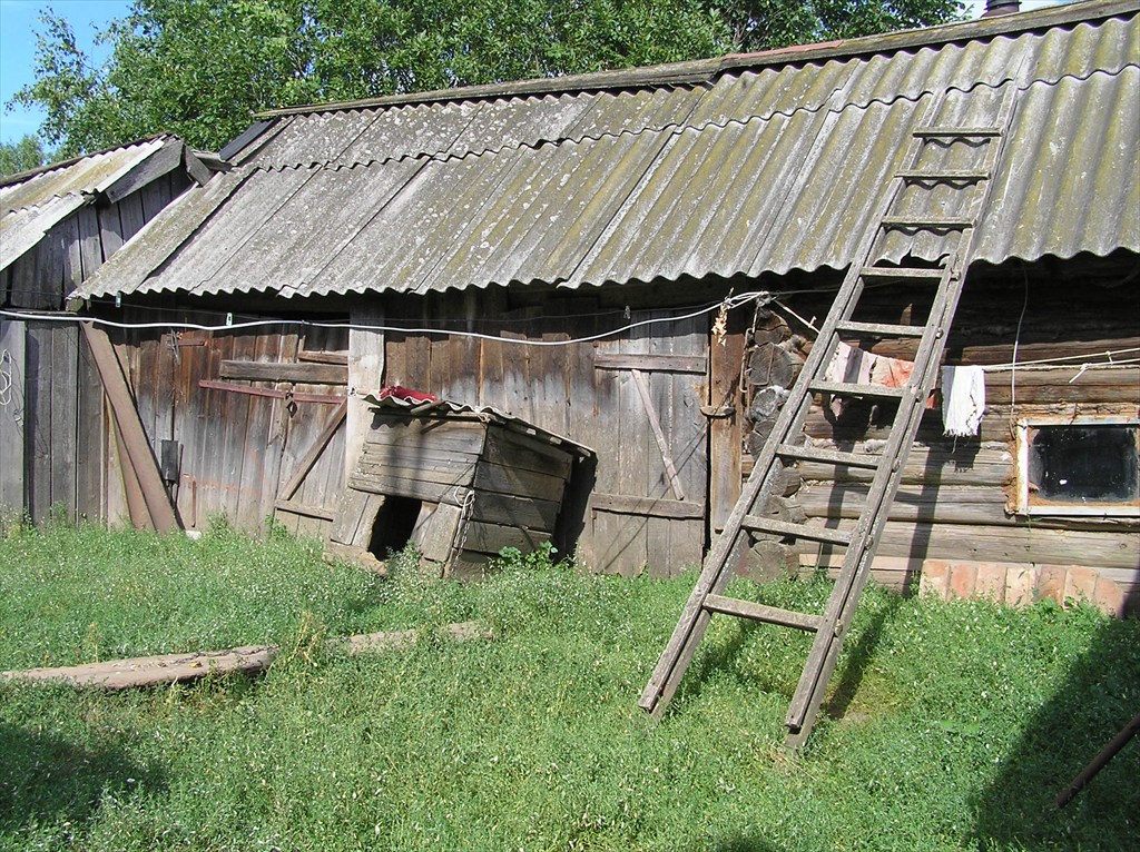 Фото сарая в деревне Исключенные из учетных данных -умершим деревням посвящается