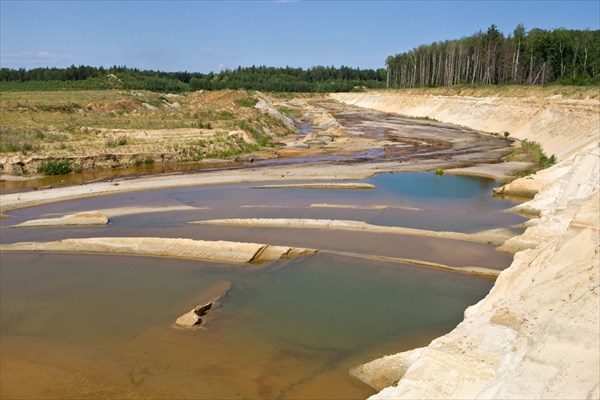 Известковые карьеры под Воскресенском