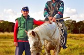 Вадим и киргиз-пастух