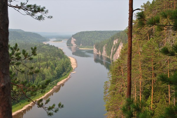 Вид на юг с к. Писаный