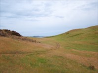 Дорога между Б. Чебачьим и М. Чебачьим-гора Синюха