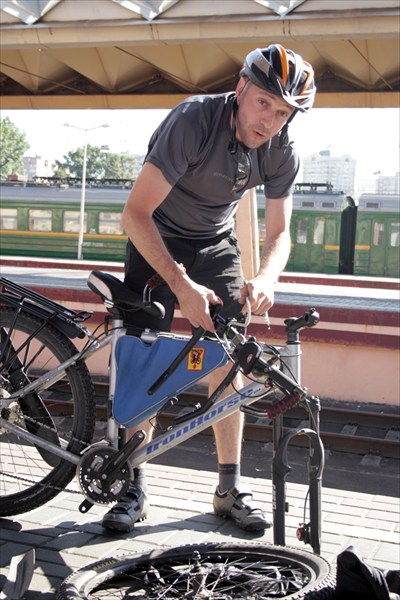 Олег и велосипед