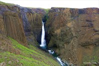 Водопад Litlanesfoss