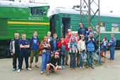 Фото 10. Наш табор в Ачинске у нашего вагона