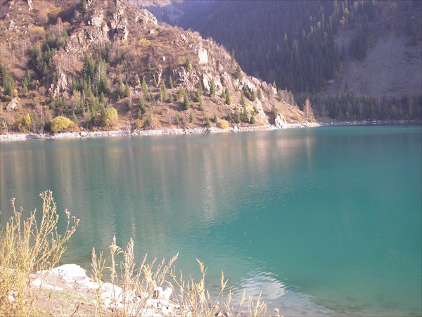 Озеро Иссык - южная сторона.