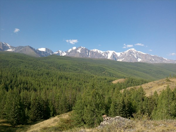 Вид на горы с Перевалки