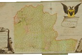 Троицкий уезд карта 1730г