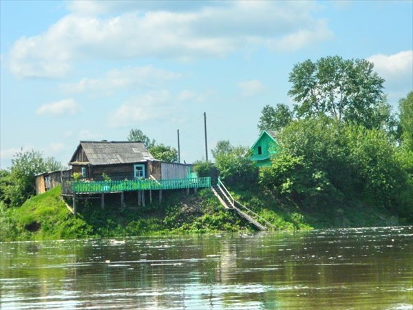 Террасы на случай высокой воды.