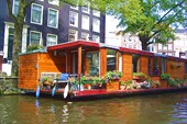 плавающие дома Амстердама